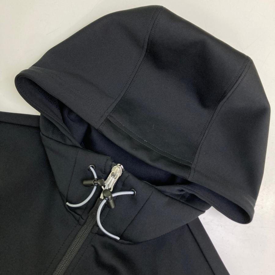 着用1回！ほぼ新品！BRIEFING GOLF フード付ジャケット ブラック L BRIEFING（ブリーフィング） BRIEFING GOLF フード付 ジップジャケット