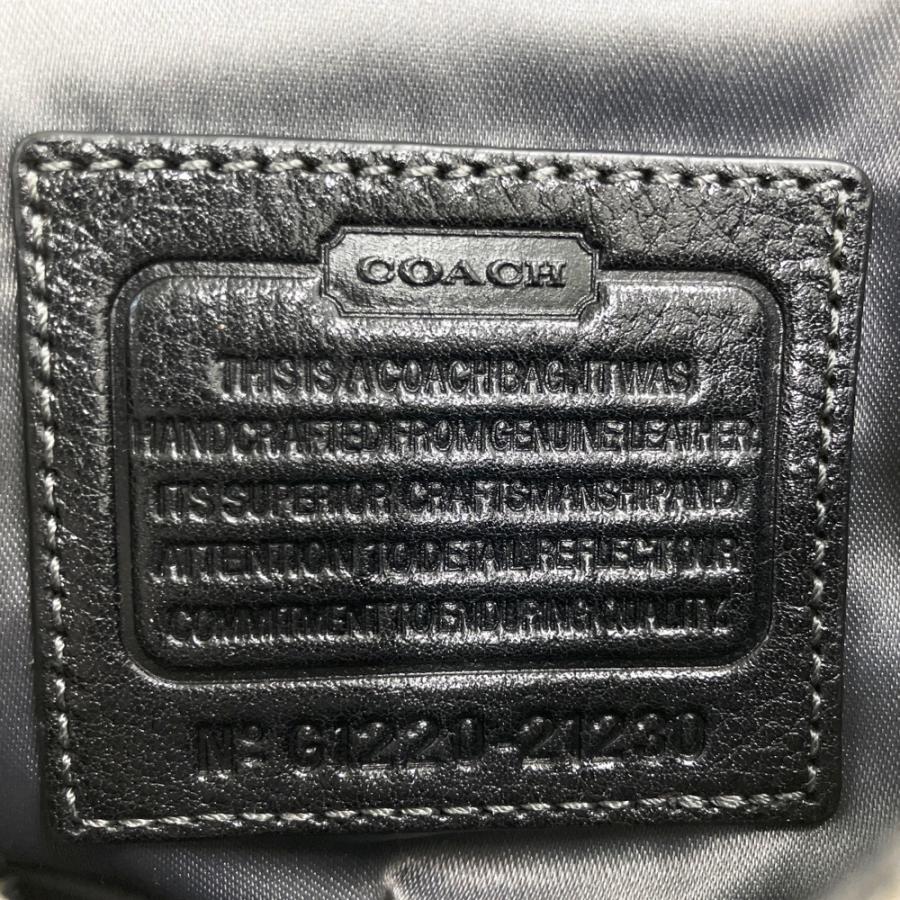 COACH（コーチ） 21230 ボア レザー 2WAY ミニ ハンドバッグ ホワイト