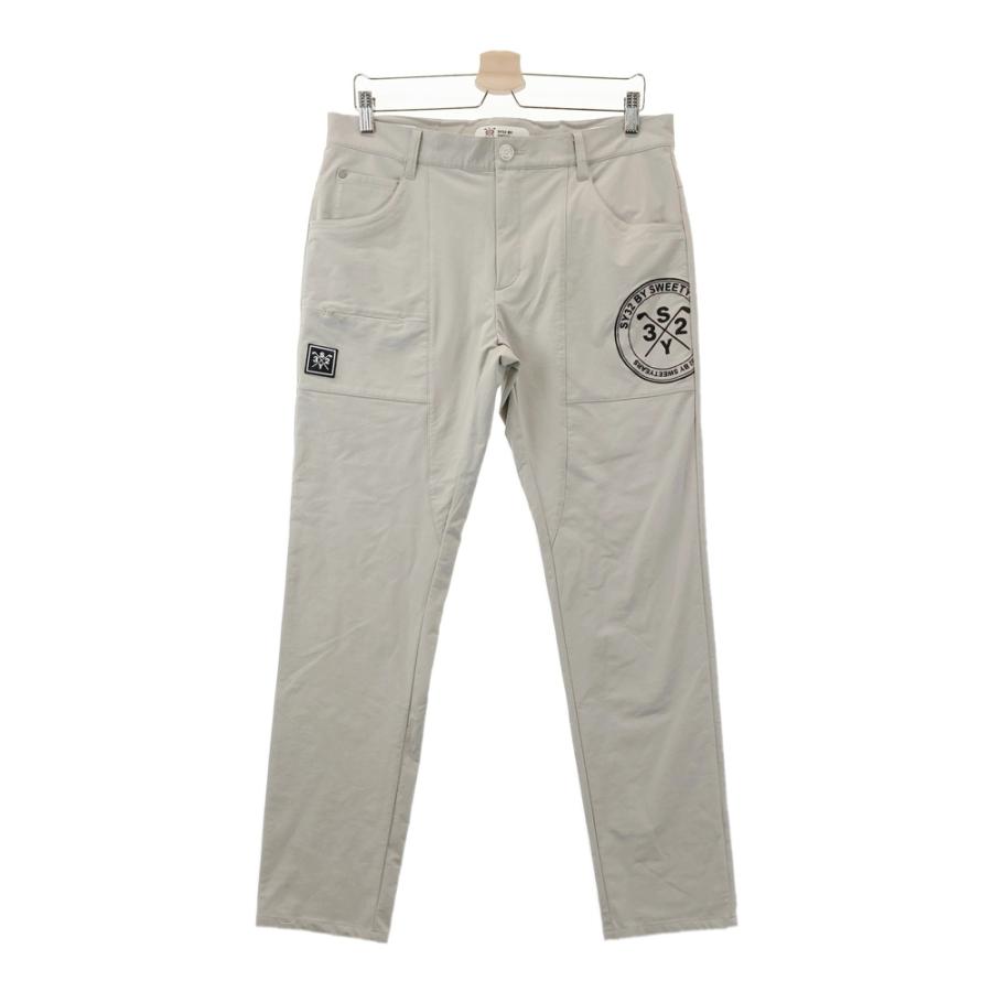 SY32 BY SWEET YEARS ゴルフパンツ ベージュ L ストレッチ SY32 BY SWEET YEARS GOLF エスワイサーティトゥ ストレッチパンツ