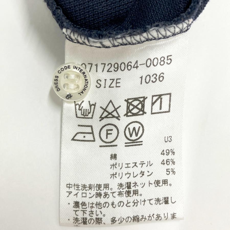 ZOY（ゾーイ） フレンチスリーブ ポロシャツ ネイビー系 36 ゴルフ