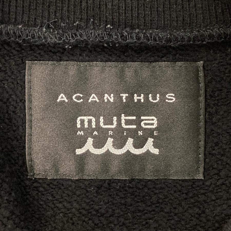muta MARINE（ムータマリン） ×ACANTHUS モックネック スウェット
