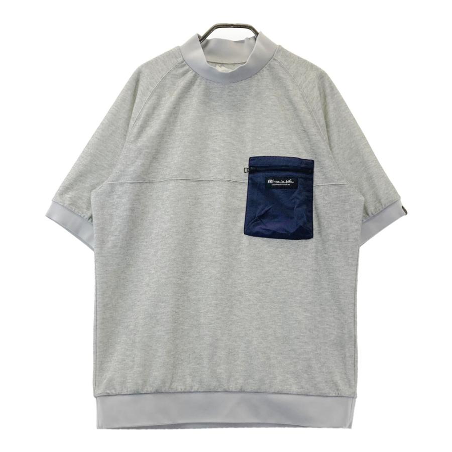TravisMathew モックネックシャツ グレー L トラビスマシュー TRAVIS MATHEW トラビスマシュー モックネック 半袖Tシャツ グレー系