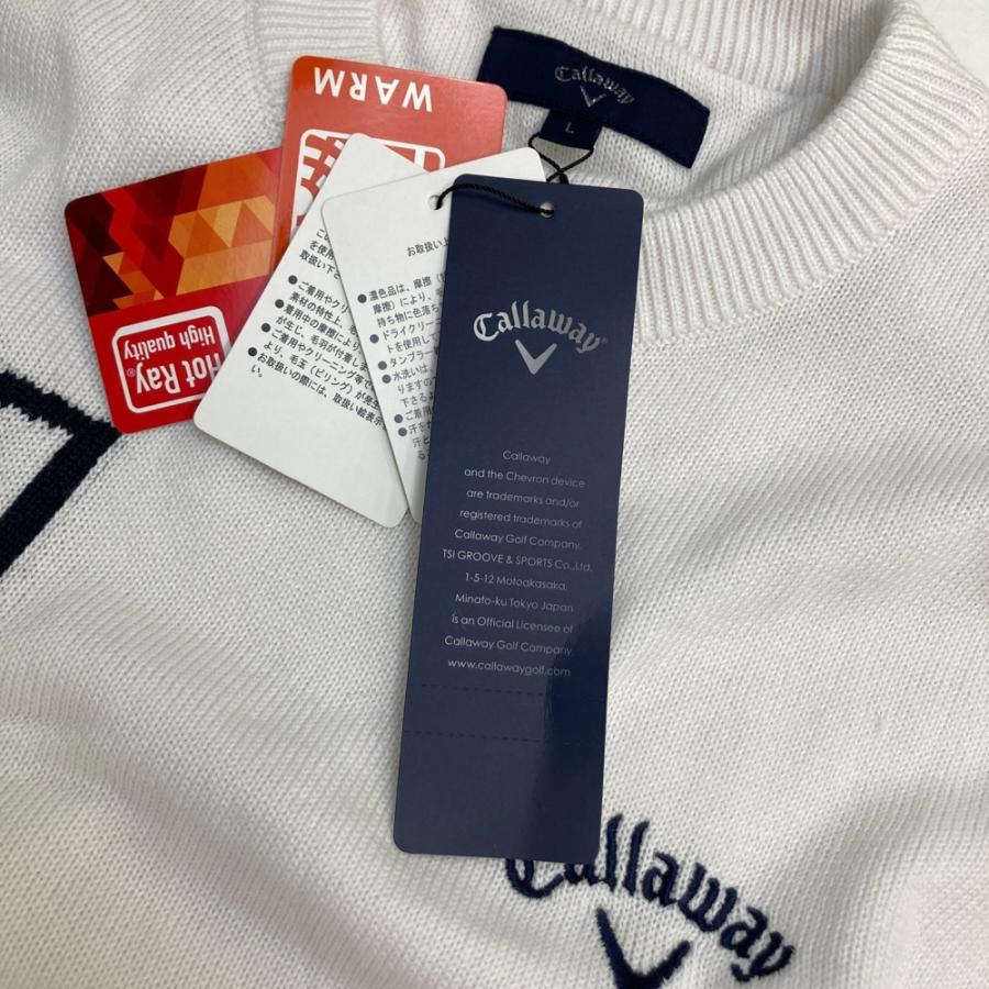 Callaway（キャロウェイ） 【新品】CALLAWAY ニット セーター ホワイト