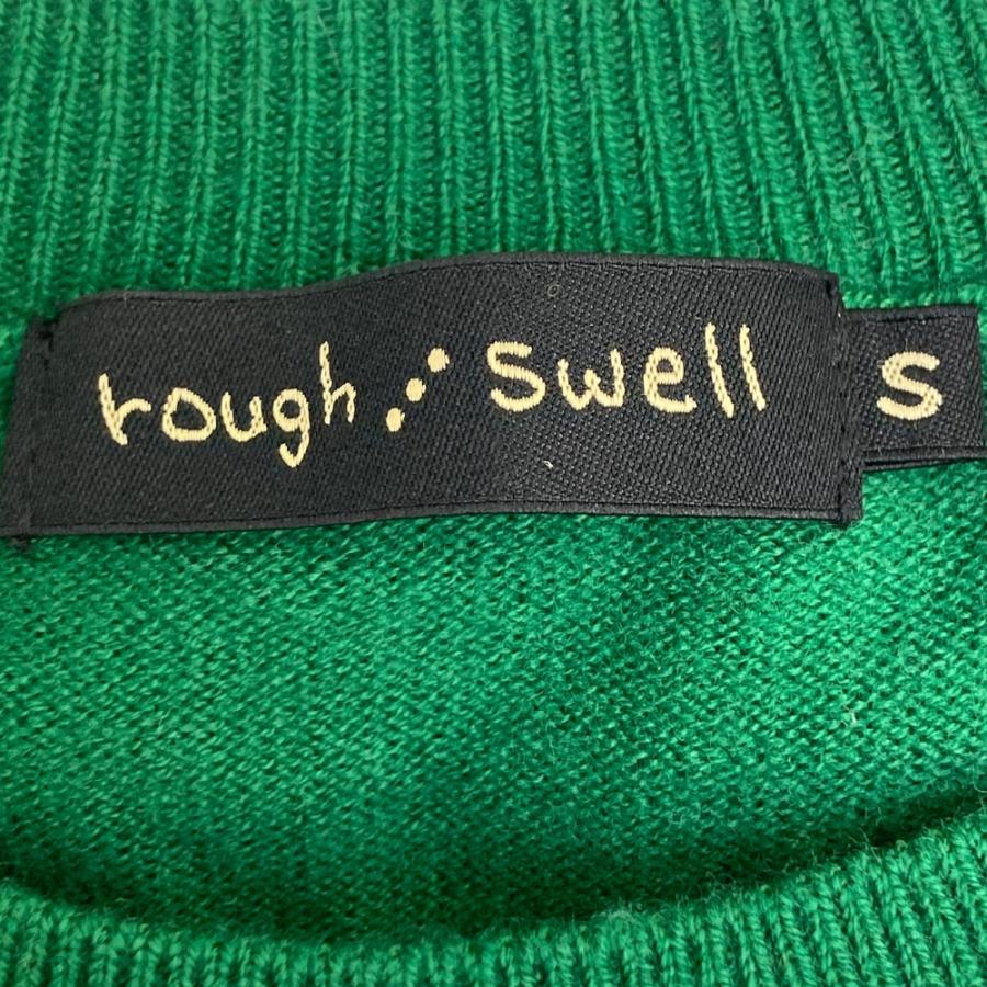新品】ROUGH&SWELL ラフアンドスウェル ニット セーター グリーン系 S