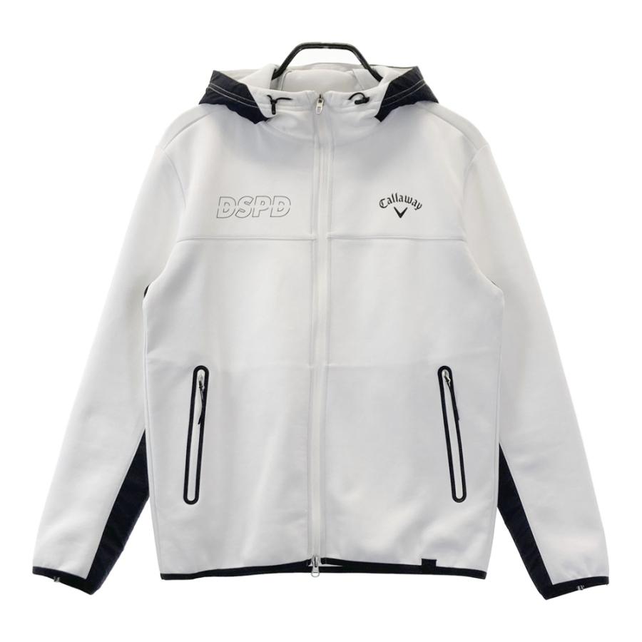 Callaway（キャロウェイ） ダンボールニット ジップパーカー ホワイト 