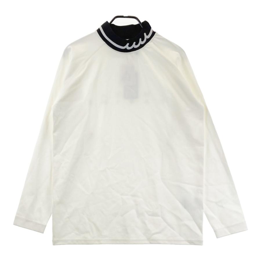 MUTA MARINE 長袖モックネック ホワイト 新品】MUTA MARINE ムータマリン モックネック 長袖Tシャツ ホワイト系