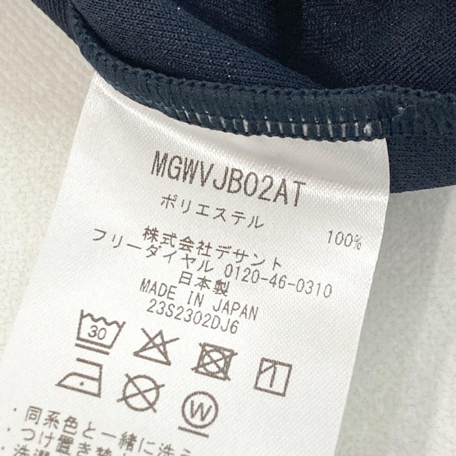 MUNSING WEAR マンシングウェア 長袖ポロシャツ ネイビー系 M ゴルフ