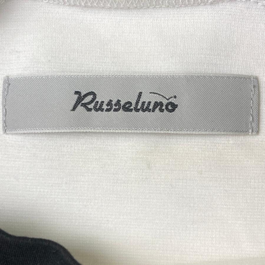 RUSSELUNO ラッセルノ モックネック 長袖Tシャツ ルチャ ホワイト系 7