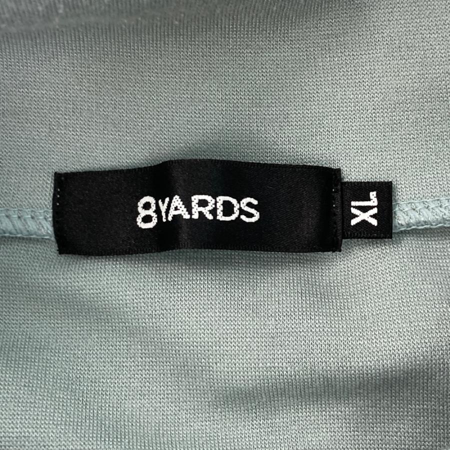 8YARDS ハチヤーズ 長袖ハイネックTシャツ ブルー系 XL ゴルフウェア