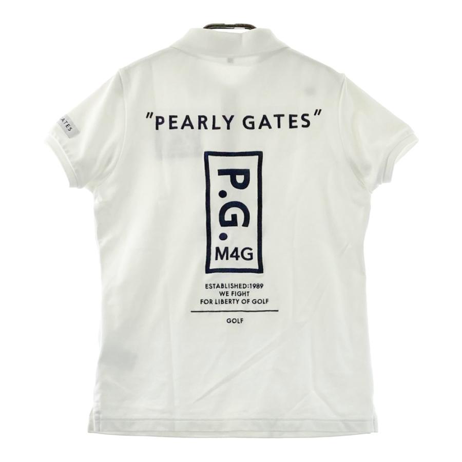 PEARLY GATES（パーリーゲイツ） 半袖ポロシャツ ホワイト系 0 ゴルフ
