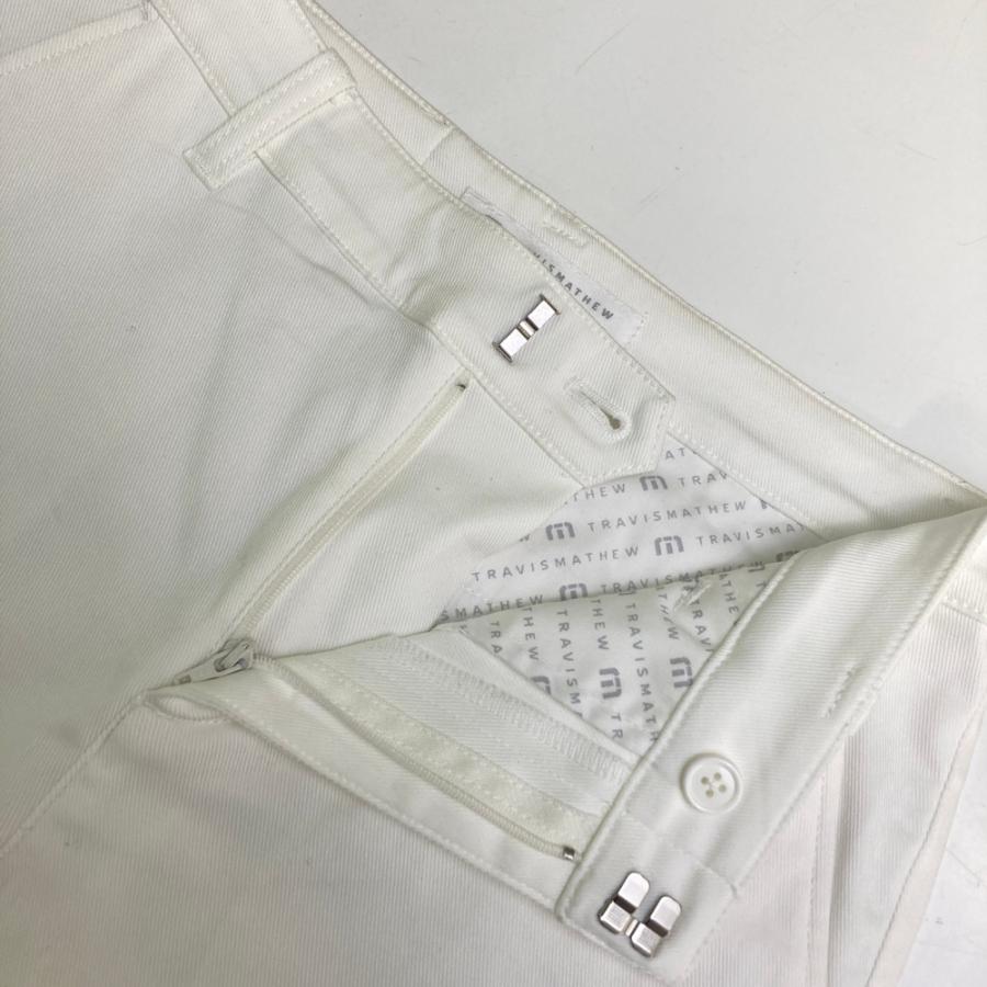 TRAVIS MATHEW トラビスマシュー パンツ ホワイト系 S ゴルフウェア