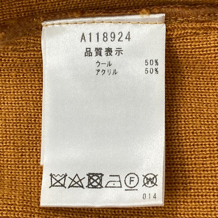 ARCHIVIO アルチビオ ニットベスト オレンジ系 36 ゴルフウェア