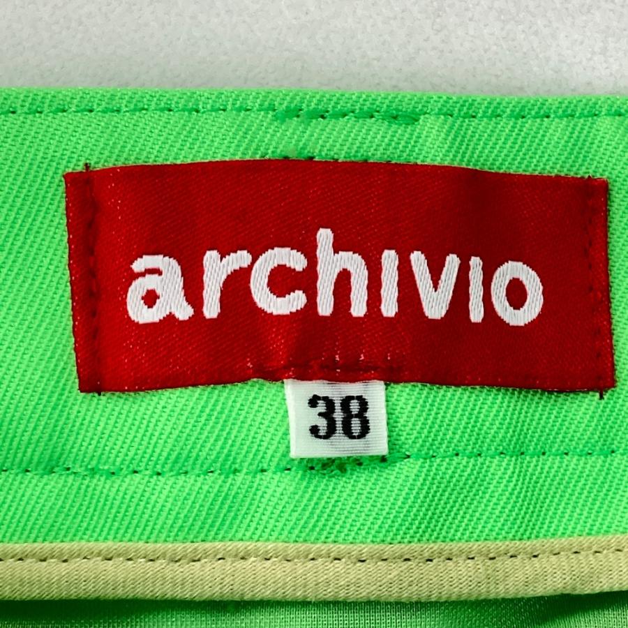 ARCHIVIO アルチビオ スカート グリーン系 38 ゴルフウェア レディース