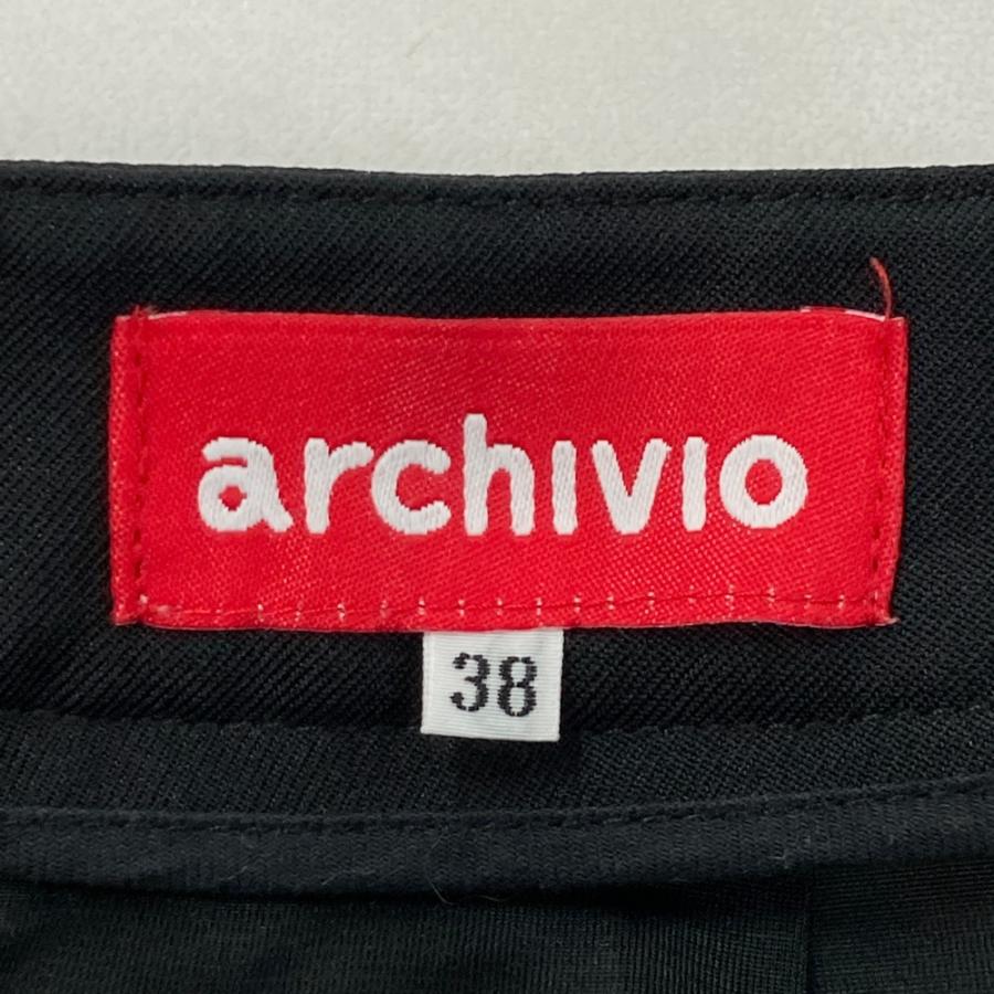 ARCHIVIO アルチビオ スカート ブラック系 38 ゴルフウェア レディース