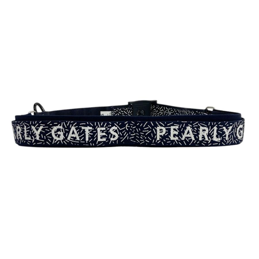 PGG PEARLY GATES パーリーゲイツ ベルト ネイビー系 ゴルフウェア