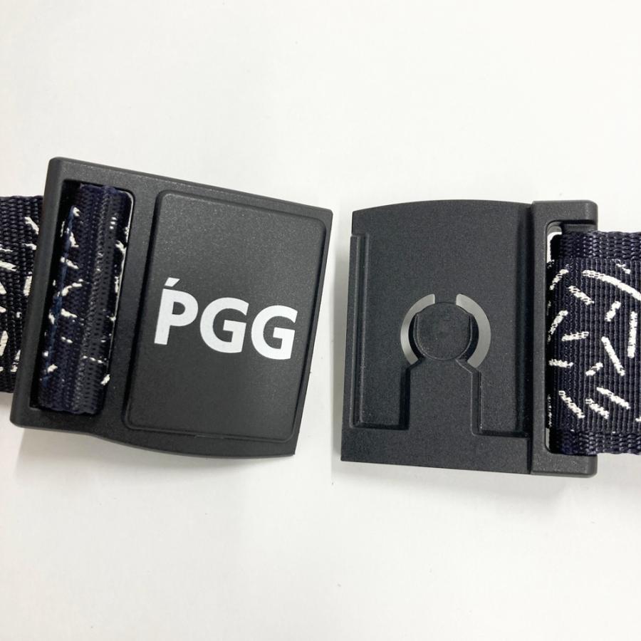 PGG PEARLY GATES パーリーゲイツ ベルト ネイビー系 ゴルフウェア