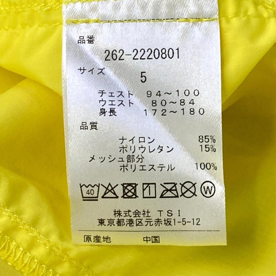 JACK BUNNY ジャックバニー ナイロンジャケット イエロー系 5 ゴルフ