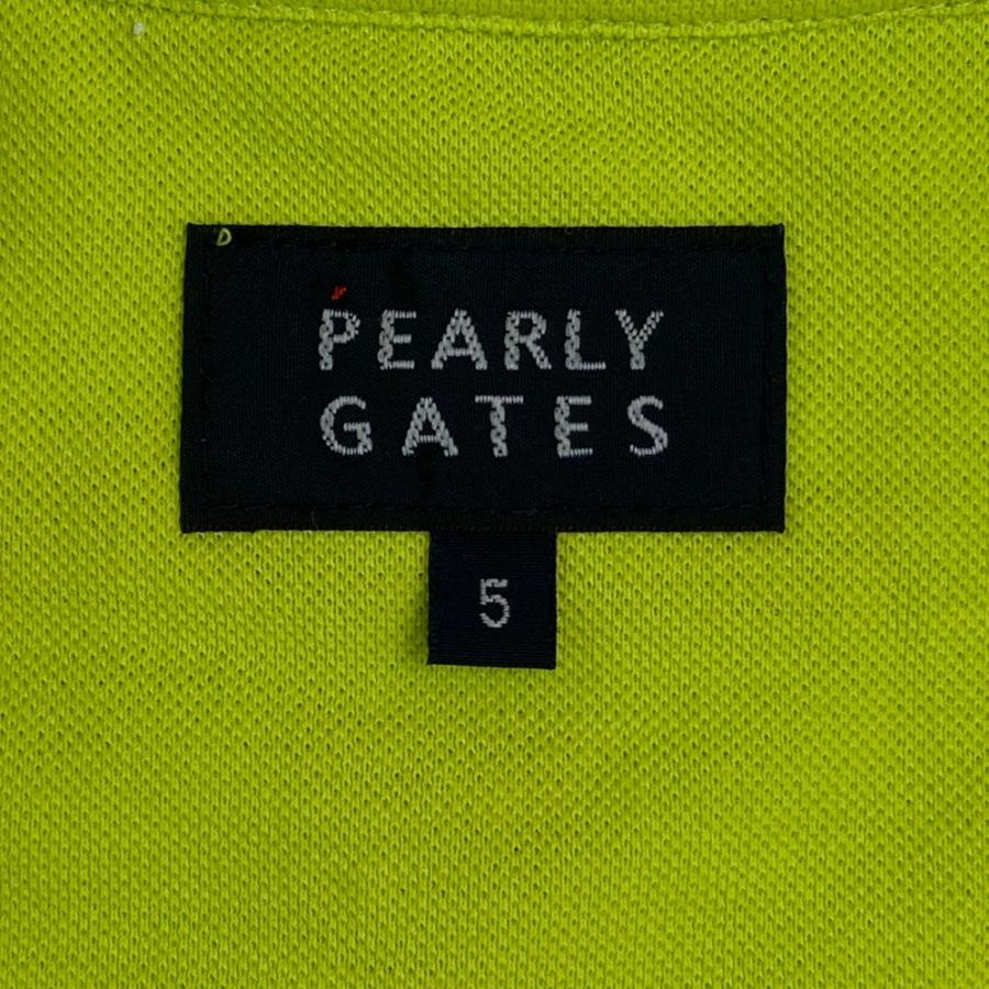 PEARLY GATES パーリーゲイツ 半袖ポロシャツ グリーン系 5 ゴルフ