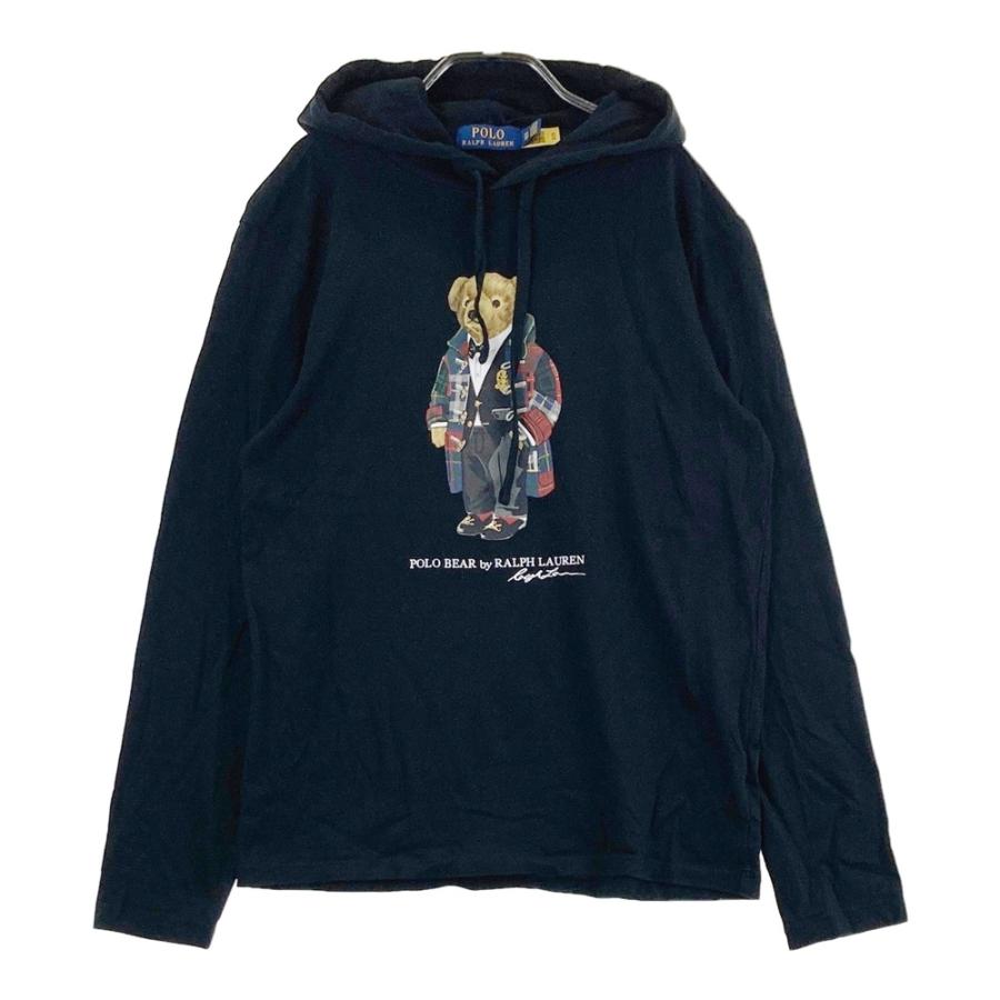 値*︎様 Polo Ralph Lauren ブラックパーカー XS POLO RALPH LAUREN ポロ ラルフローレン パーカー ブラック系 XS
