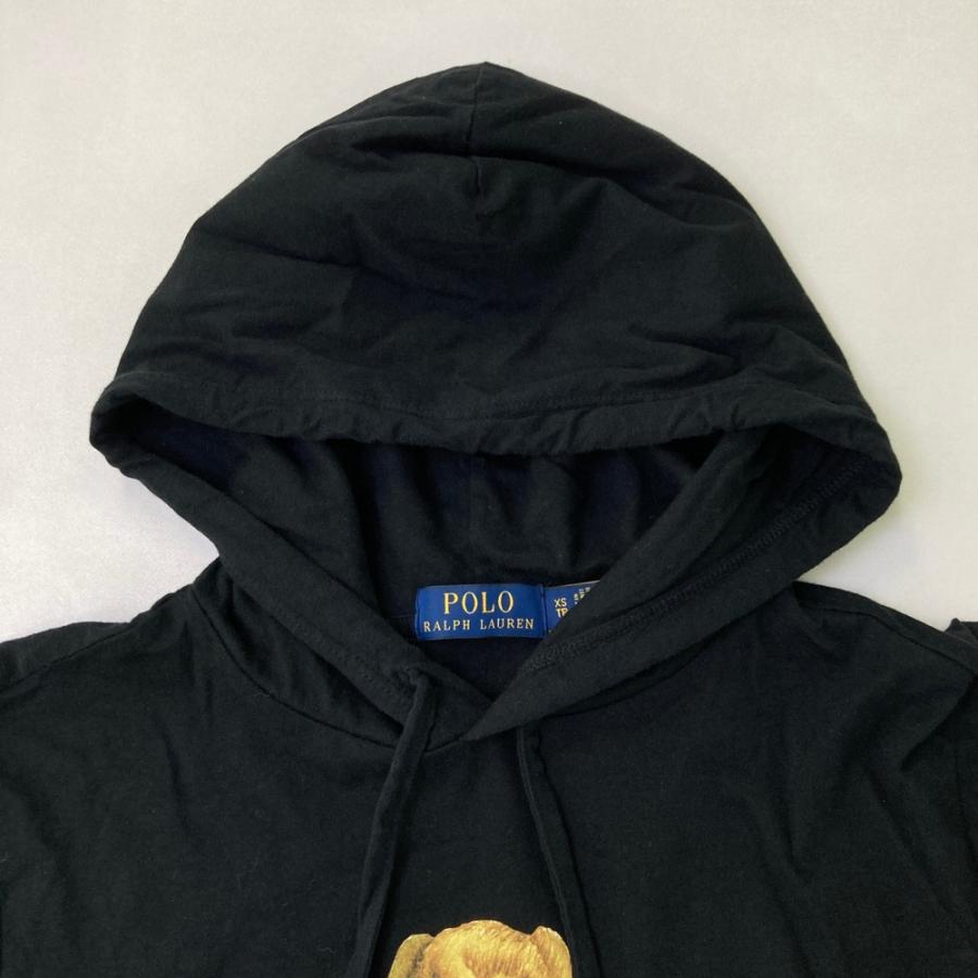 値*︎様 Polo Ralph Lauren ブラックパーカー XS POLO RALPH LAUREN ポロ ラルフローレン パーカー ブラック系 XS