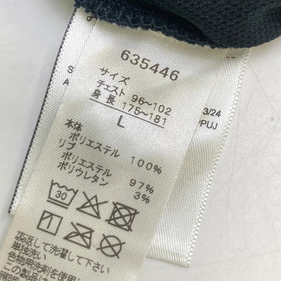 TANGRAM タングラム × PUMA 635446 ビッグロゴプリント 長袖ポロシャツ