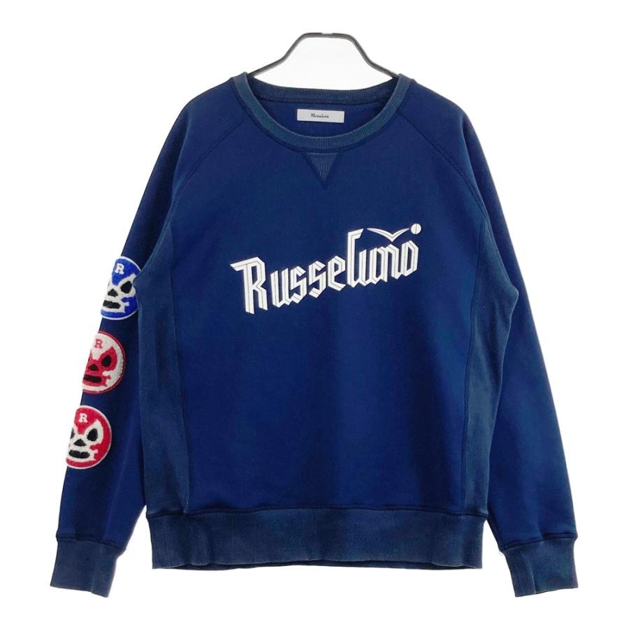 RUSSELUNO ラッセルノ 西元祐貴 スウェットパーカー 墨絵プリント