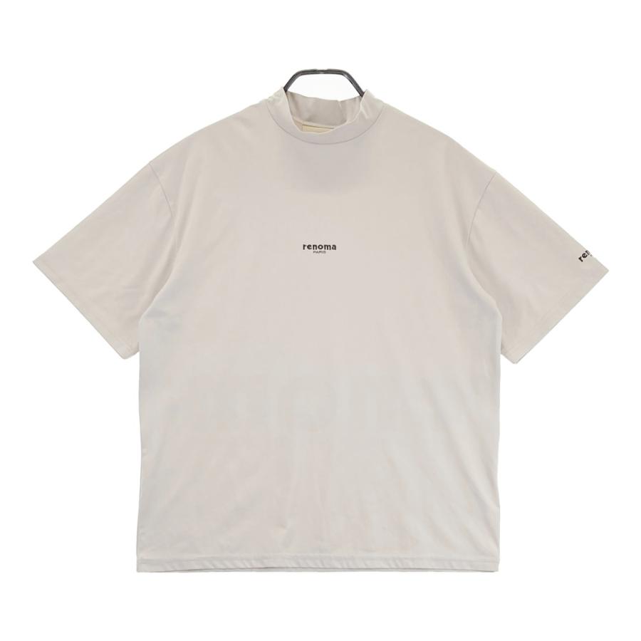 renoma golf レノマゴルフ バックロゴモックネックシャツ M 【公式