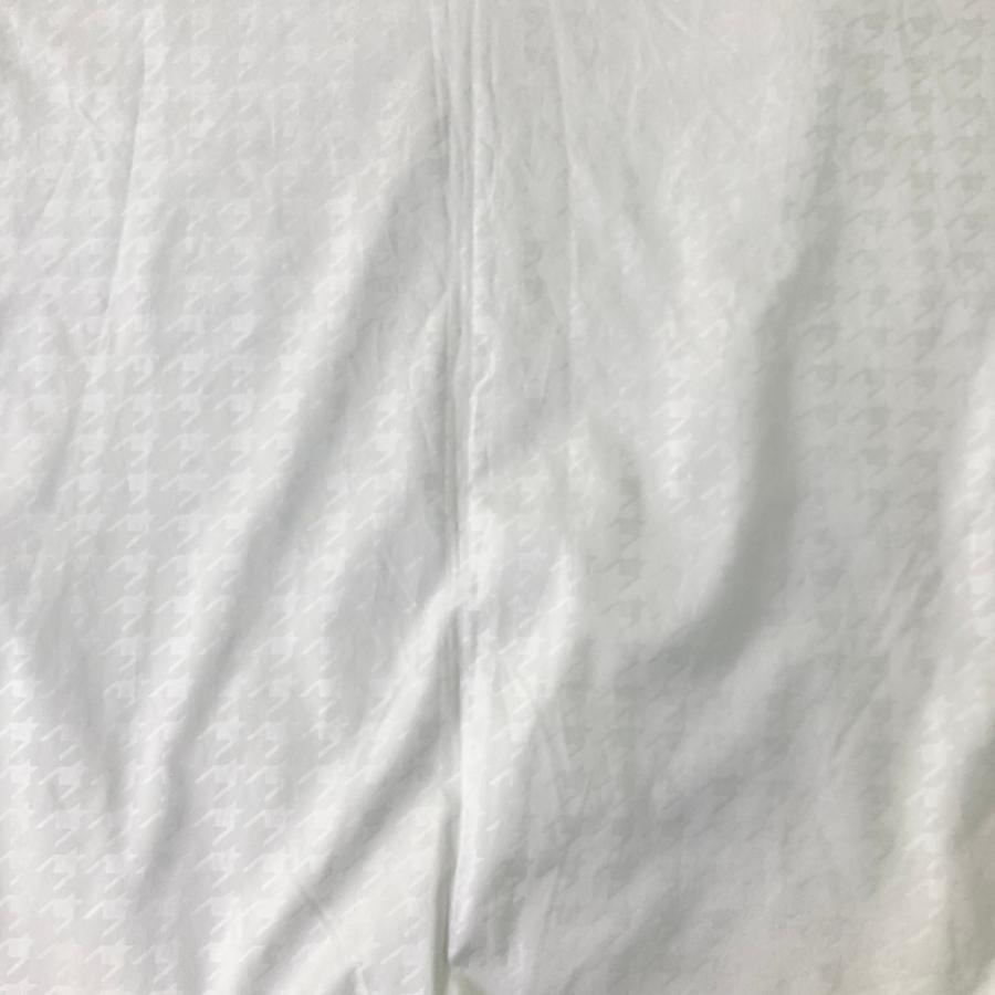 MARK&LONA（マークアンドロナ） 裏起毛 長袖ブルゾン 千鳥柄 ホワイト