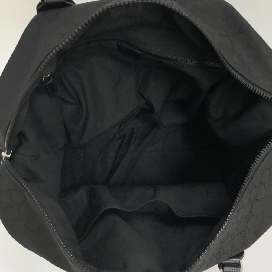 GUCCI（グッチ） 449180 2way ボストンバッグ GG ブラック系