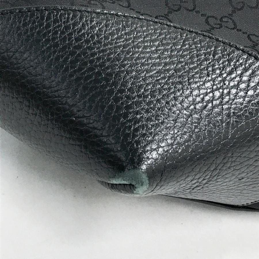 GUCCI（グッチ） 449180 2way ボストンバッグ GG ブラック系