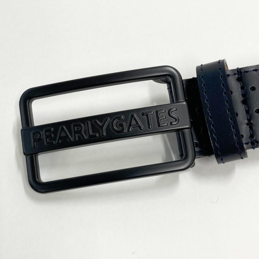 PEARLY GATES パーリーゲイツ ベルト ネイビー系 ゴルフウェア