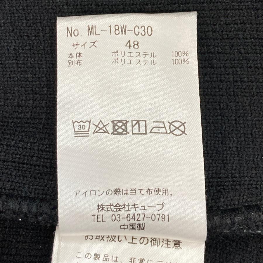 MARK&LONA マークアンドロナ ハーフジップ ニットパーカー ブラック系