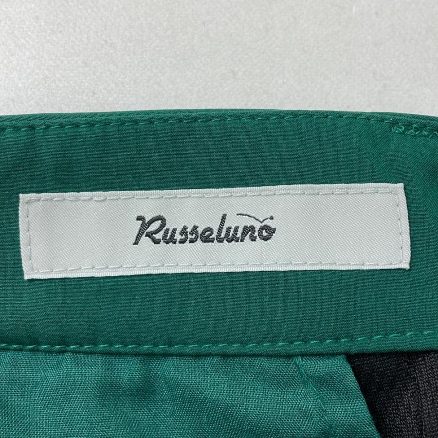 サイズ：6 RUSSELUNO ラッセルノ  ストレッチパンツ ルチャ  グリーン系 [240101697832] ゴルフウェア メンズ ストスト RUSSELUNO ラッセルノ ストレッチパンツ ルチャ グリーン系 6 ゴルフ