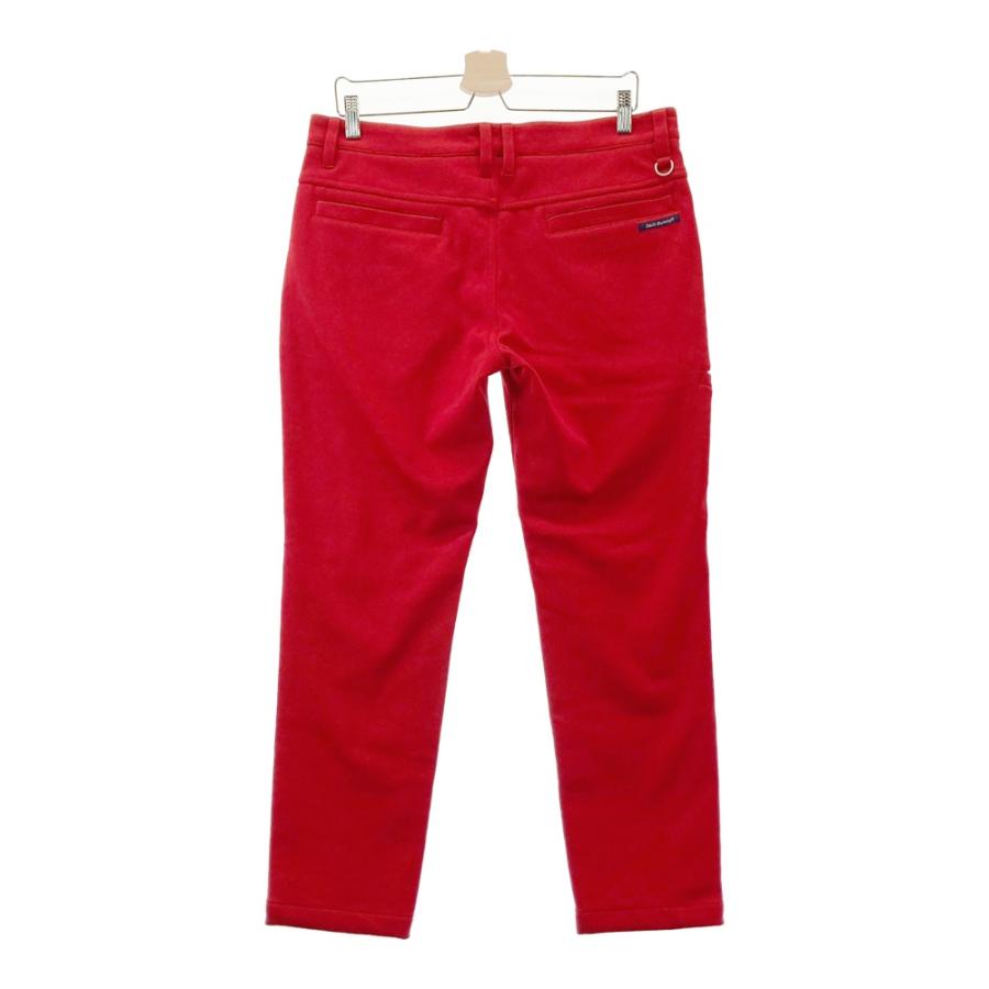 JACK BUNNY ジャックバニー 裏起毛 ストレッチパンツ レッド系 5