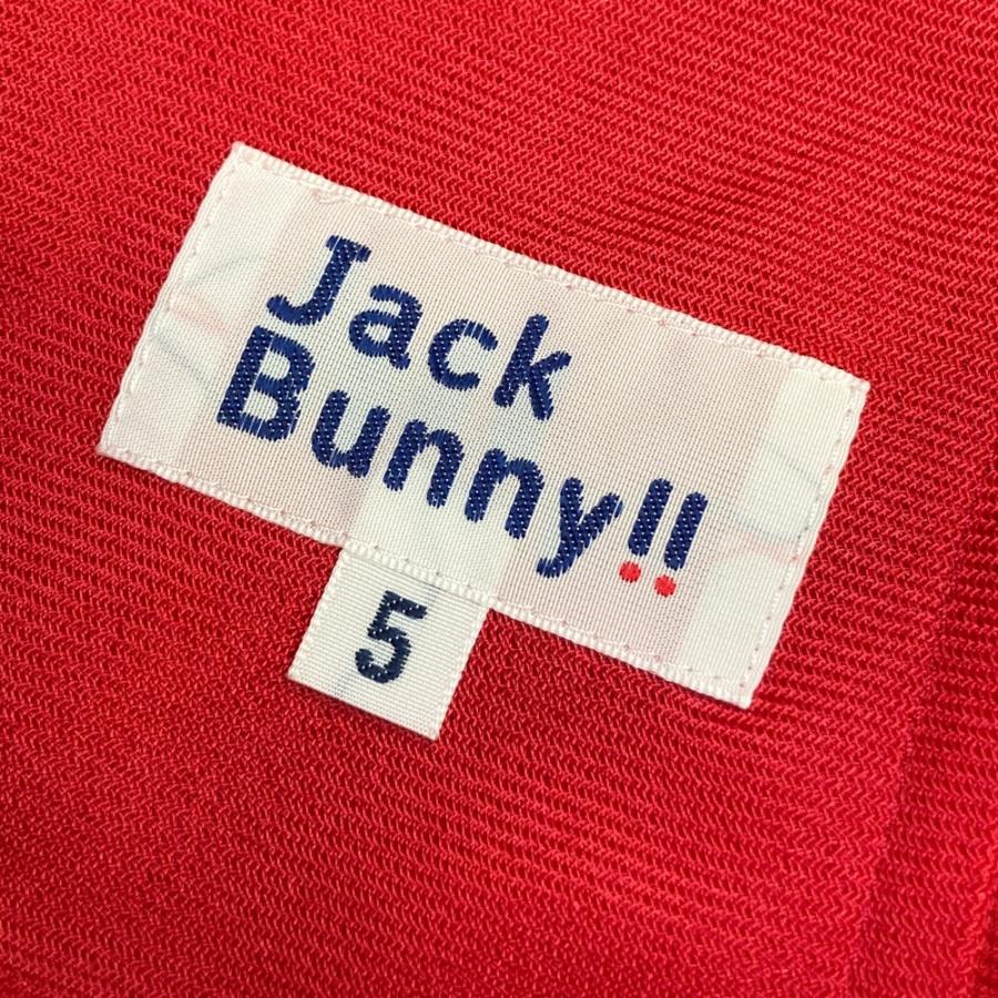 JACK BUNNY ジャックバニー 裏起毛 ストレッチパンツ レッド系 5