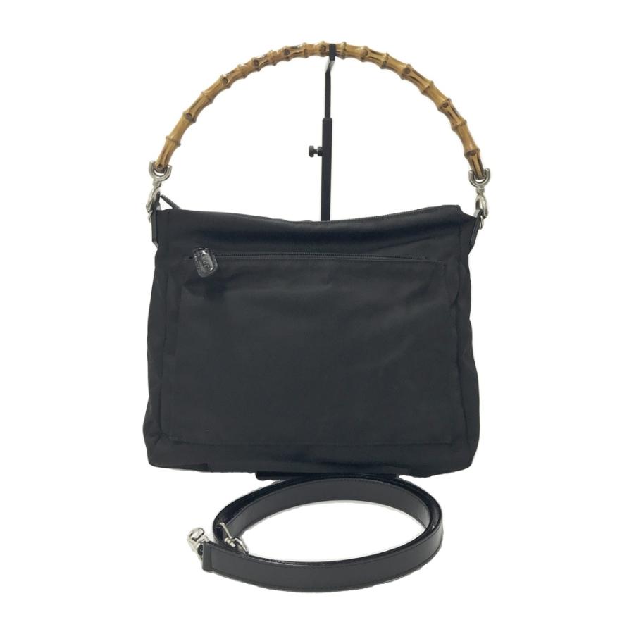Gucci グッチ バンブー ワンショルダーバッグ ポーチ付き ブラック 黒 GUCCI グッチ バンブー ワンショルダーバッグ ブラック系 : ブランド