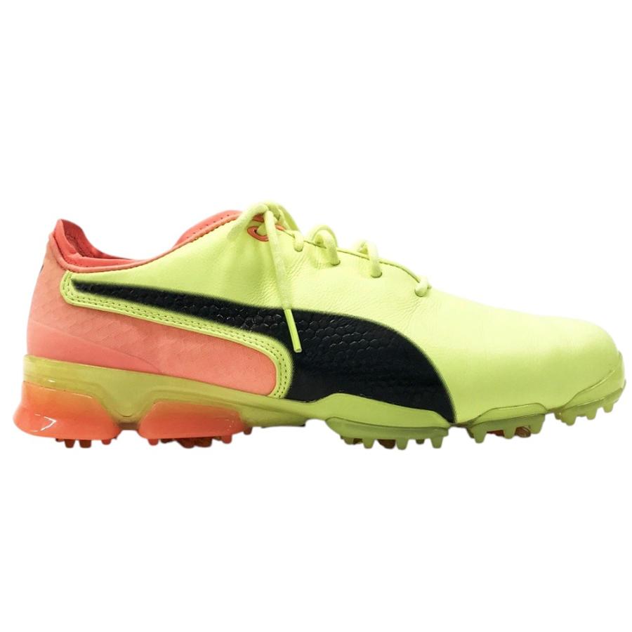 PUMA GOLF プーマゴルフ イグナイト ゴルフシューズ イエロー系 25.5