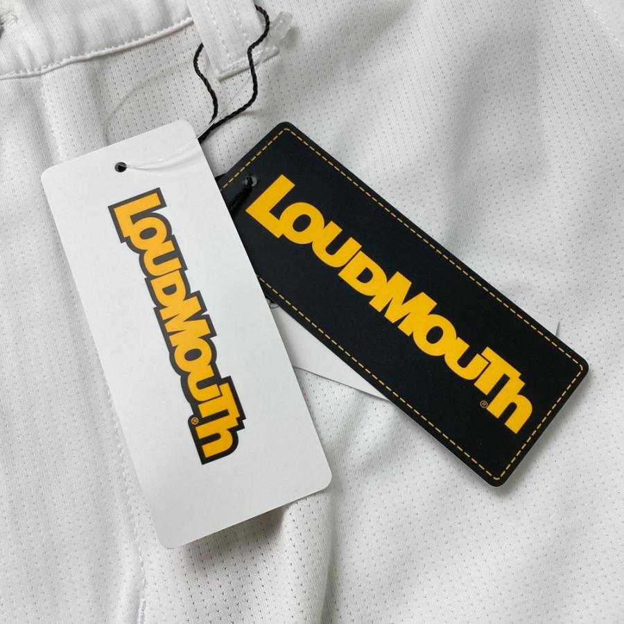 サイズ：L LOUD MOUTH ラウドマウス  パンツ Betty Boop ホワイト系 [240101739292] ゴルフウェア メンズ ストスト 新品】LOUD MOUTH ラウドマウス パンツ Betty Boop ホワイト系 L