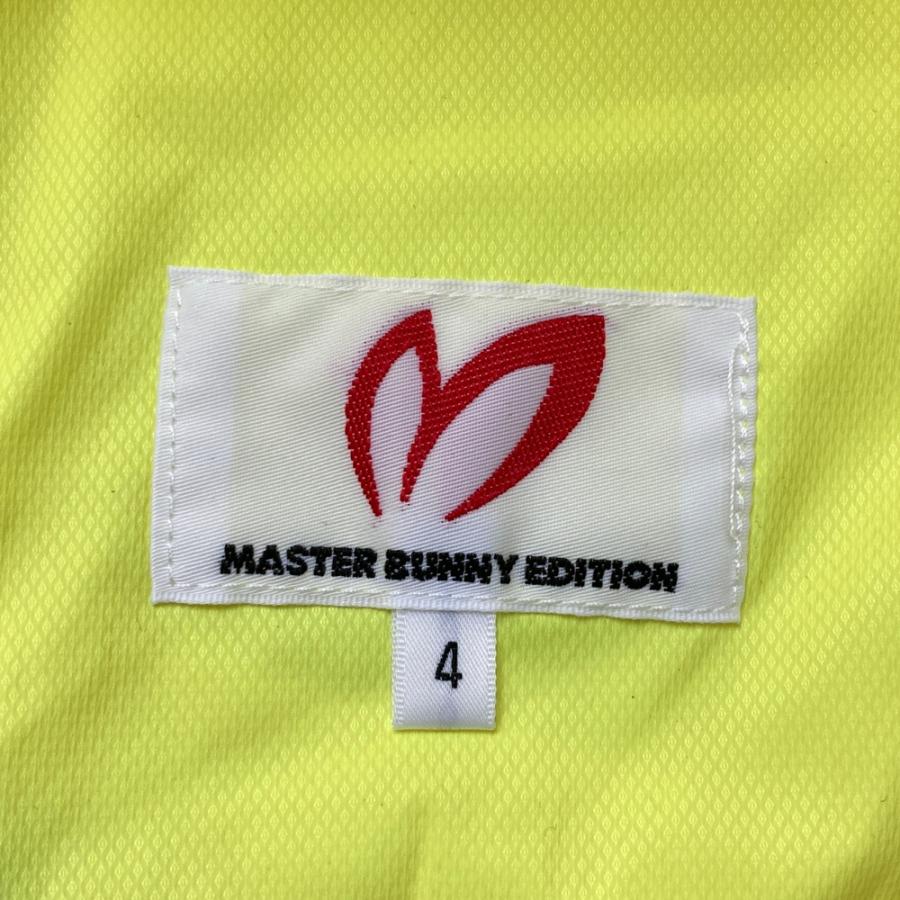 【新品】MASTER BUNNY EDITION マスターバニーエディション 758-3120201 フード付ジャケット イエロー系 4 ゴルフウェア レディース_5