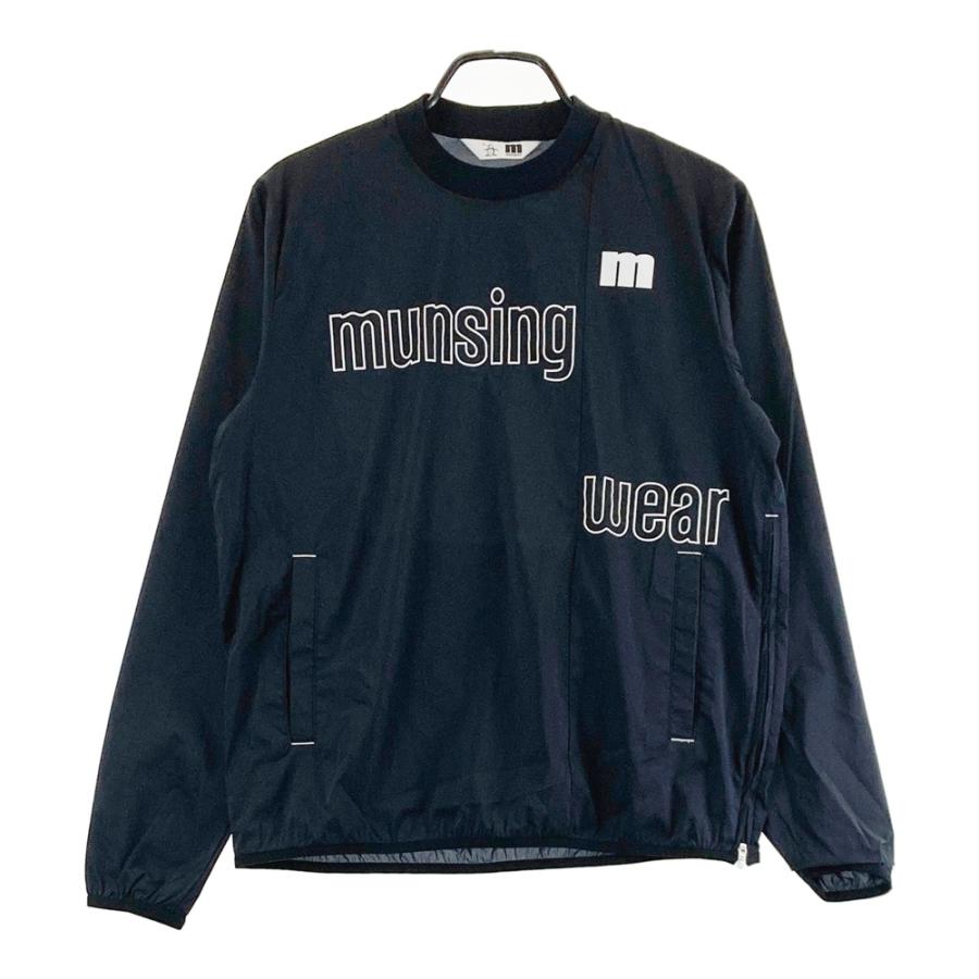 MUNSING WEAR マンシングウェア 長袖スニードジャック ブラック系 M
