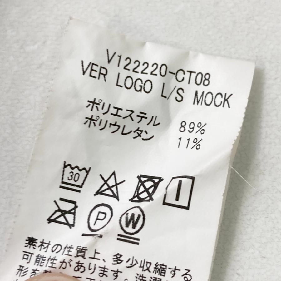 V12 ヴィトゥエルヴ モックネック長袖Tシャツ ブラック系 L ゴルフ