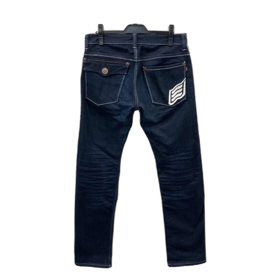 HYOD ヒョウドウ デニムパンツ SPORTS DENIM ネイビー系 33 バイク