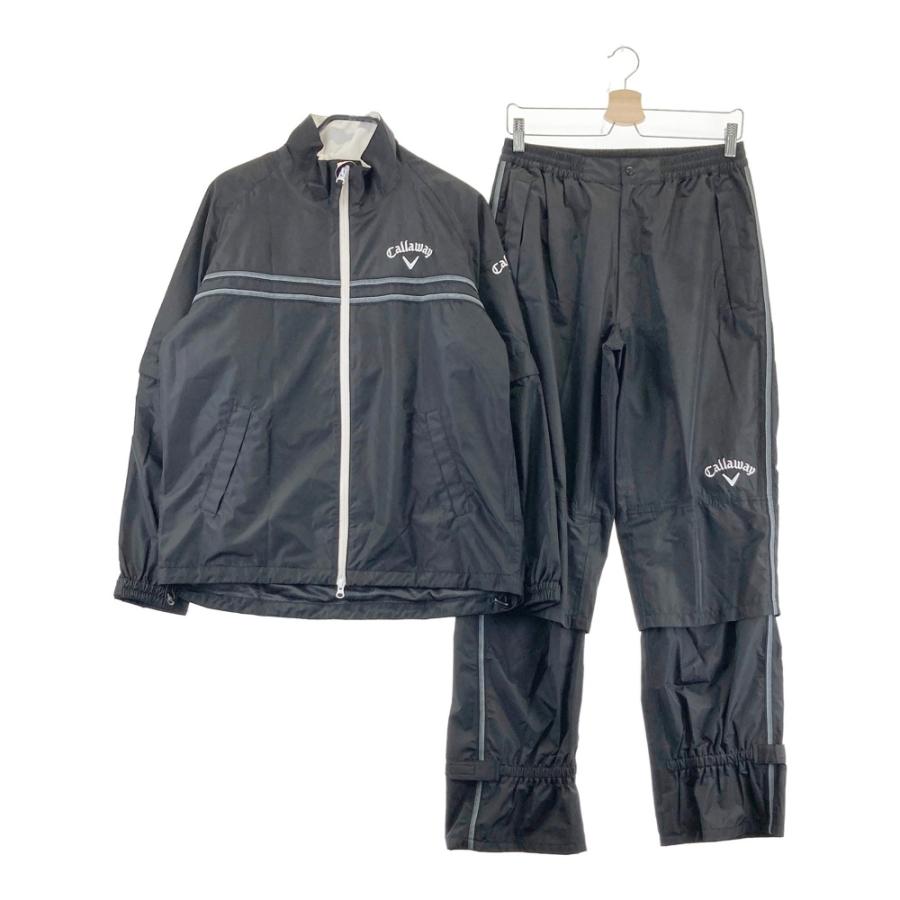 キャロウェイレインウェアー上下 CALLAWAY キャロウェイ 2way レインウェア 上下セットアップ ブラック