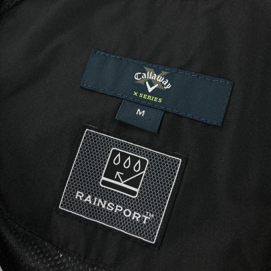 CALLAWAY キャロウェイ 2way レインウェア 上下セットアップ ブラック