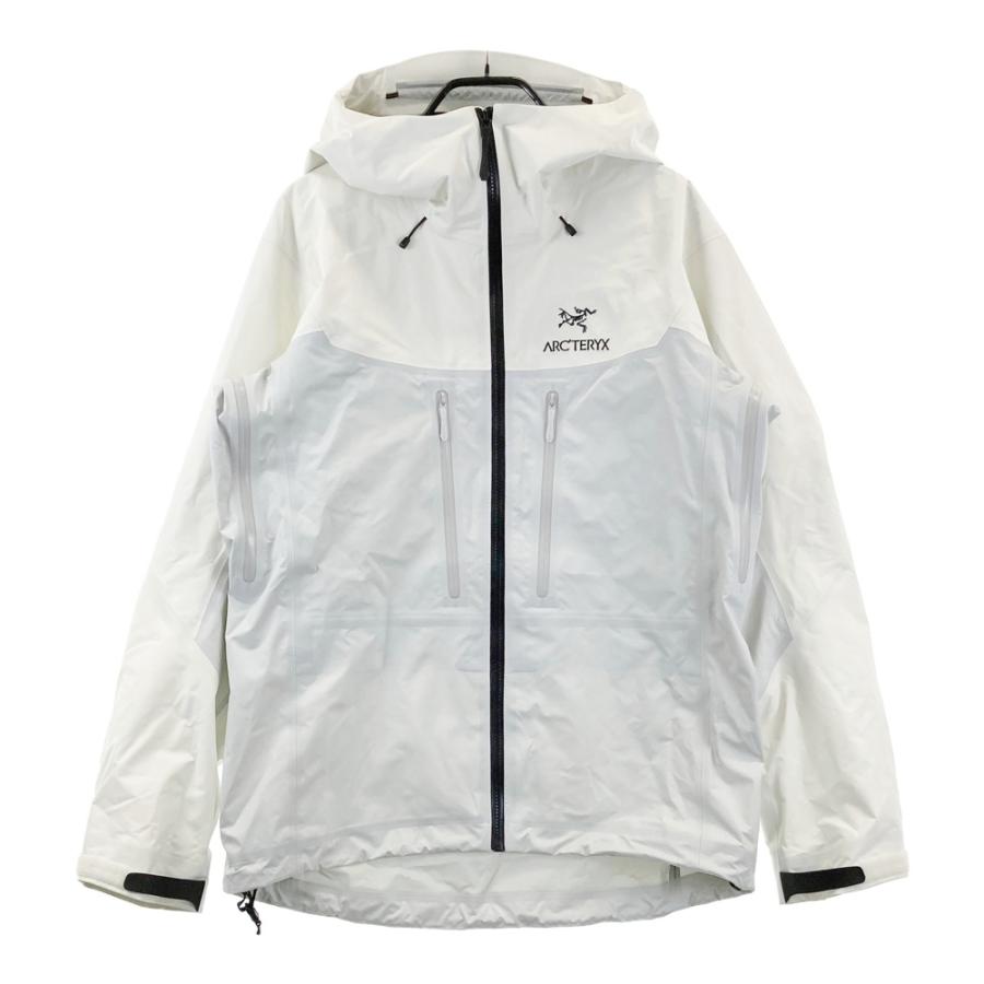 ARC'TERYX ホワイト マウンテンパーカー L ARC'TERYX（アークテリクス） ARCTERYX ALPHA JACKET マウンテン