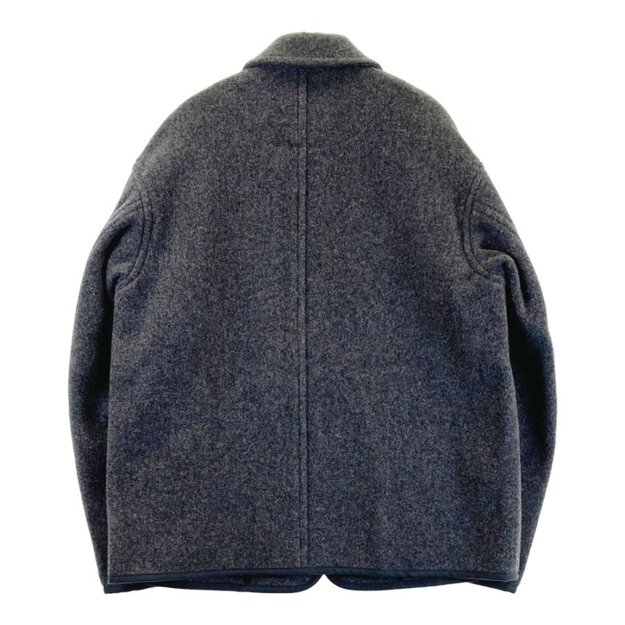 DANTON ダントン DT-A0210 ウール カバーオールジャケット グレー系 40 