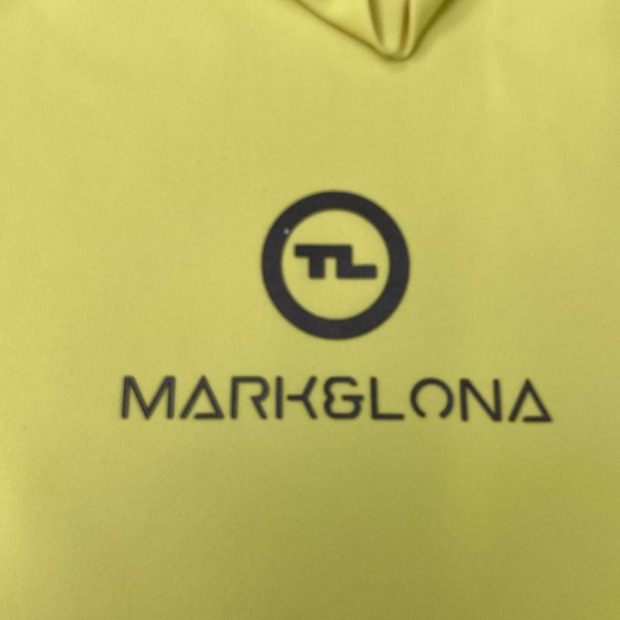 MARK&LONA 半袖モックネックシャツ グラデーション MARK&LONA マークアンドロナ モックネック 半袖Tシャツ グラデーション