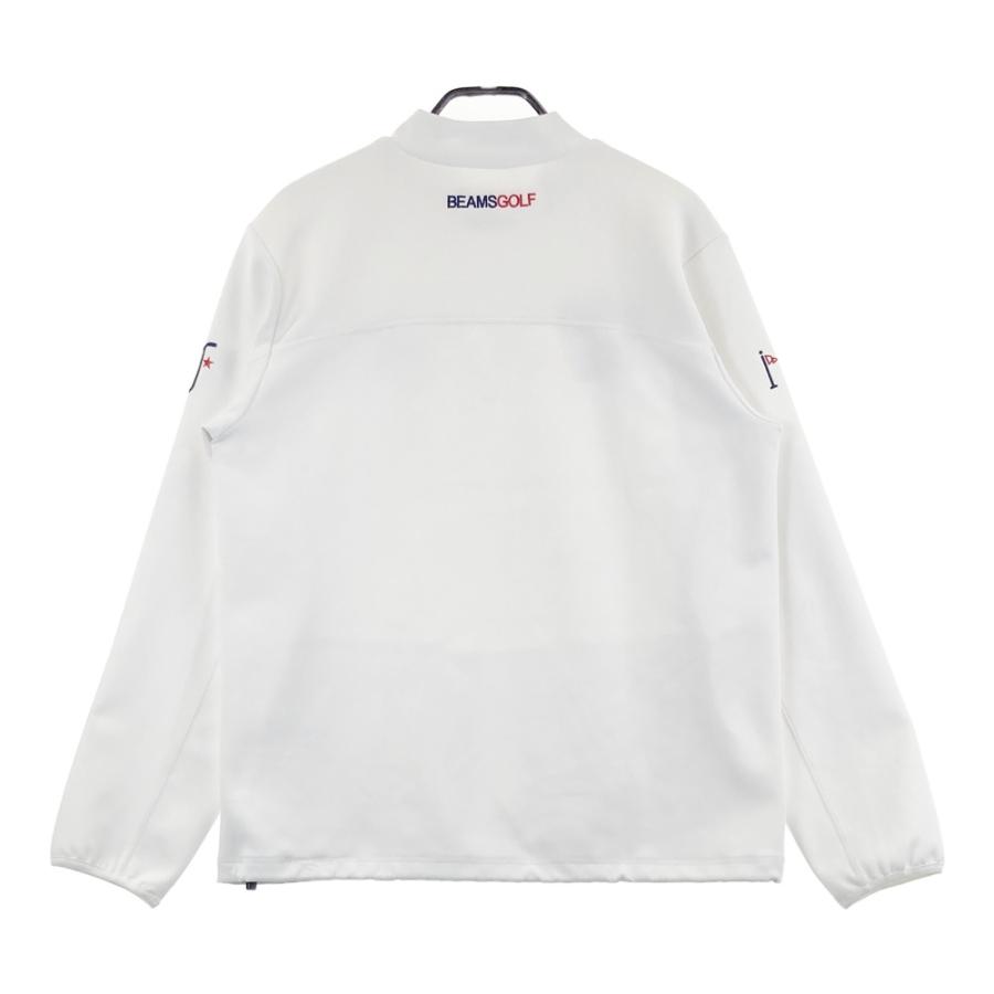 BEAMS GOLF ビームスゴルフ 長袖ハイネックTシャツ ホワイト系 XL