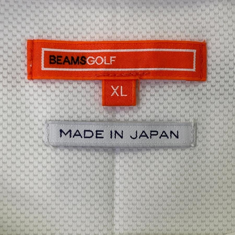 BEAMS GOLF（ビームス ゴルフ） 長袖ハイネックTシャツ ホワイト系 XL