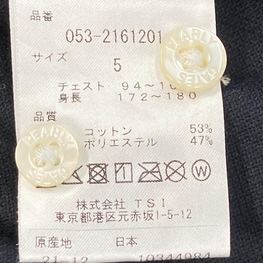 PEARLY GATES（パーリーゲイツ） 長袖ポロシャツ ボタンダウン